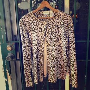Leopard cardigan